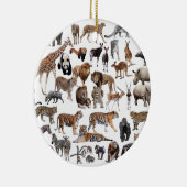 世 界 動 物 の  ) KERAMISCH ORNAMENT (Rechts)