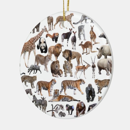 世 界 動 物 の  ) KERAMISCH ORNAMENT (Links)