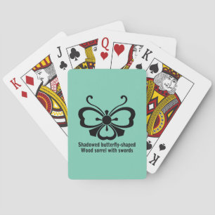 中陰剣酢漿草胡蝶 POKERKAARTEN