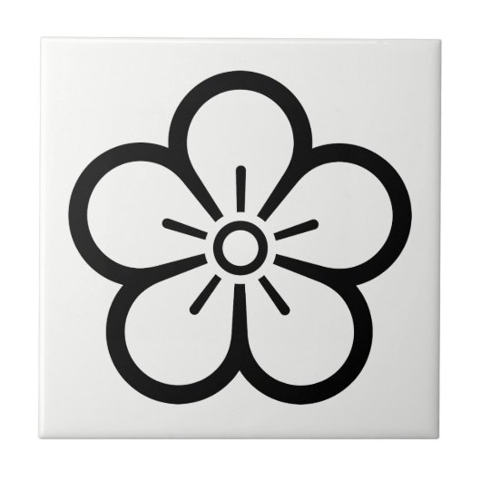 中陰梅の花 TEGELTJE (Voorkant)