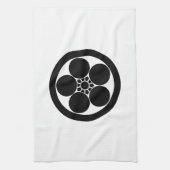 丸に梅鉢 THEEDOEK (Verticaal)