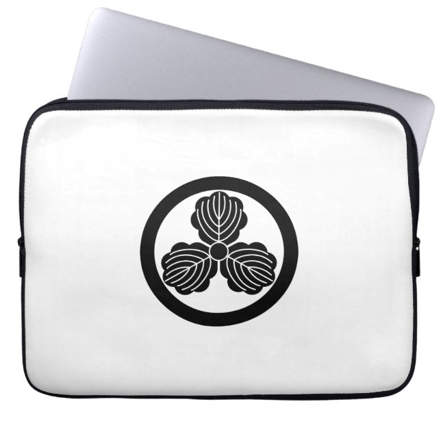 丸 に つ 柏 LAPTOP SLEEVE (Voorkant)