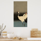 丹 鶴, 古 rode kruiden, Koson, Ukiyo-e Poster (Keuken)