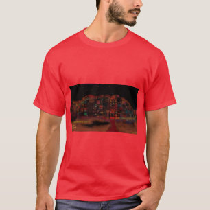 九 龍 城 (De Kowonstad) bij nacht T-Shirt