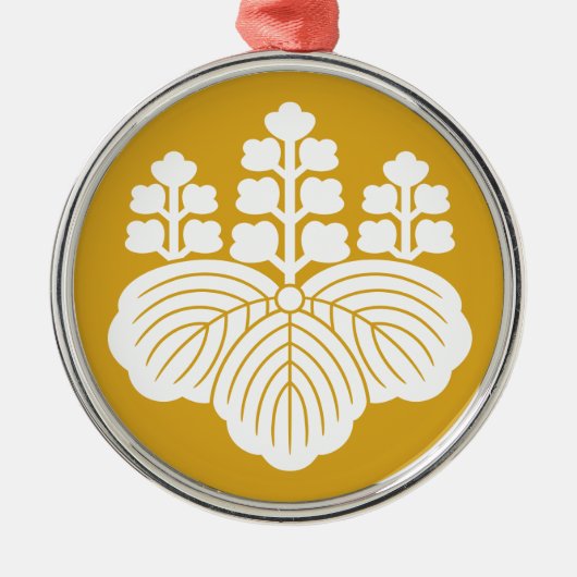 五 七 桐 METALEN ORNAMENT (Voorkant)