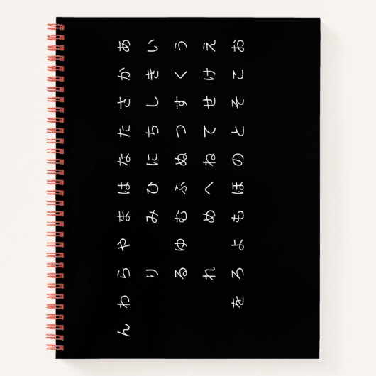 五 十 ナタ音(カカ) NOTITIEBOEK (Voorkant)