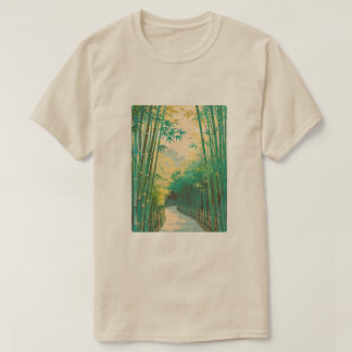 京都 嵐山 竹林散歩 T-SHIRT