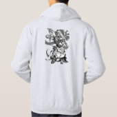 仁 像 (NIO-ZO) in de VS Hoodie (Achterkant)