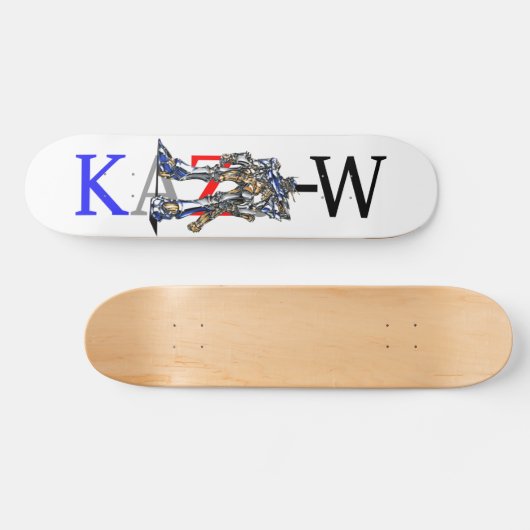 作品番号00009 「有機的細部のロボット」 SKATEBOARD (Horizontaal)