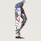 作品番号00010　「高出力荷粒子砲3連装2基装備の砲兵機」 LEGGINGS (Rechts)