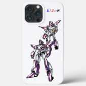 作品番号00012　「ヒーローロボ基本体」 Case-Mate iPhone CASE (Achterkant)
