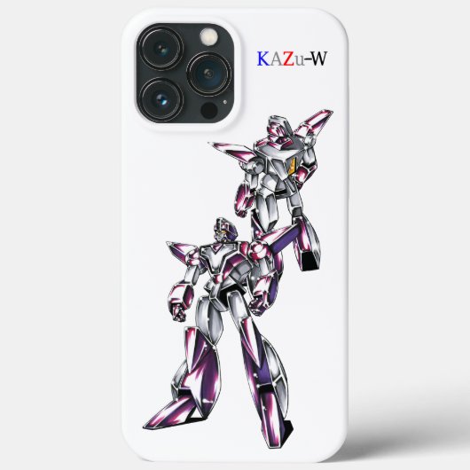  作品番号00012　「ヒーローロボ基本体」 Case-Mate iPhone CASE (Achterkant)