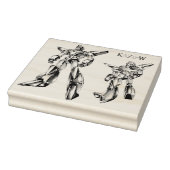 作品番号00012　「ヒーローロボ基本体」 	RUBBERSTEMPEL (Stempel)