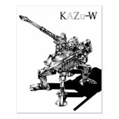 作品番号00013　「四脚歩行砲機兵」 	RUBBERSTEMPEL (Afrduk)