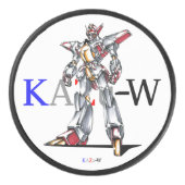 作品番号00014 「主人公用機体」 HOCKEY PUCK (Voorkant)