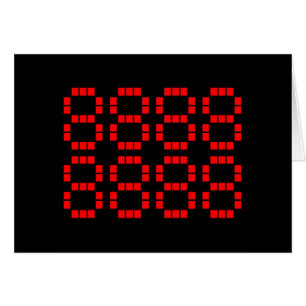 八 八 八 八 八 八 八 88888888八   Carte des numéros chance