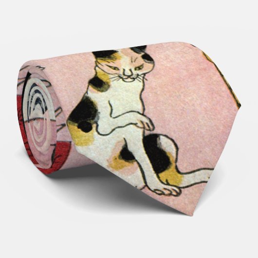 其の猫ongB地bR00000000000000000000000000000000000000ま口 Stropdas (Opgerold)