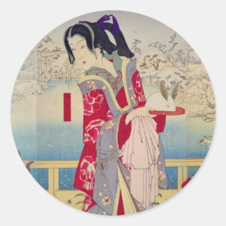 冬　根津庄やしき大松楼 RONDE STICKER