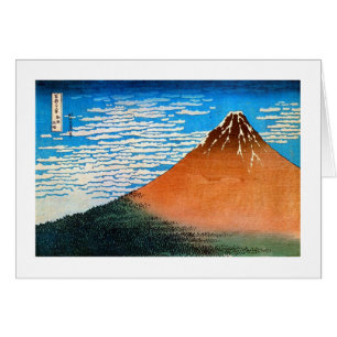 凱 風 晴 快 (赤 士 富, Mont Rouge Fuji, Hokusai, Ukiyo-e