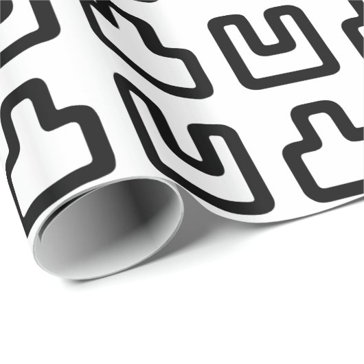 凸凹 Dekoboko でこぼ こ Cadeaupapier (Rol Hoek)