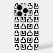 凸凹 Dekoboko でこぼ こ Case-Mate iPhone Case (Achterkant)