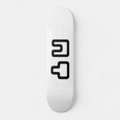 凸凹 Dekoboko でこぼ こ Skateboard (Voorkant)