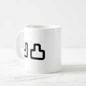 凹凸 Outotsu おうとつ Koffiemok (Voorkant links)