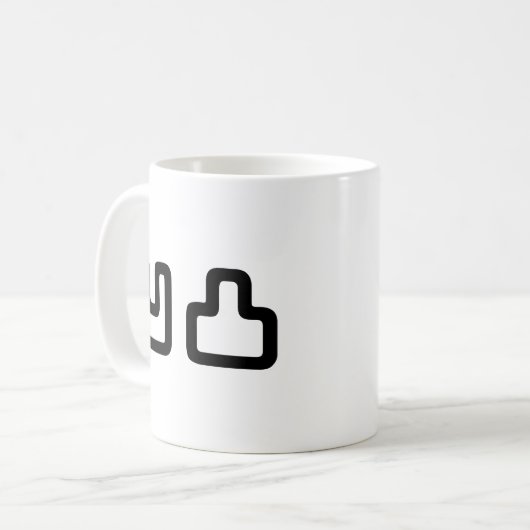 凹凸 Outotsu おうとつ Koffiemok (Voorkant links)