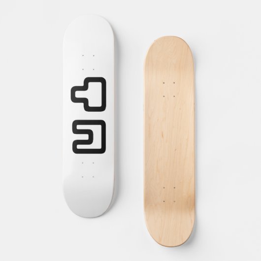 凹凸 Outotsu おうとつ Skateboard (Voorkant)