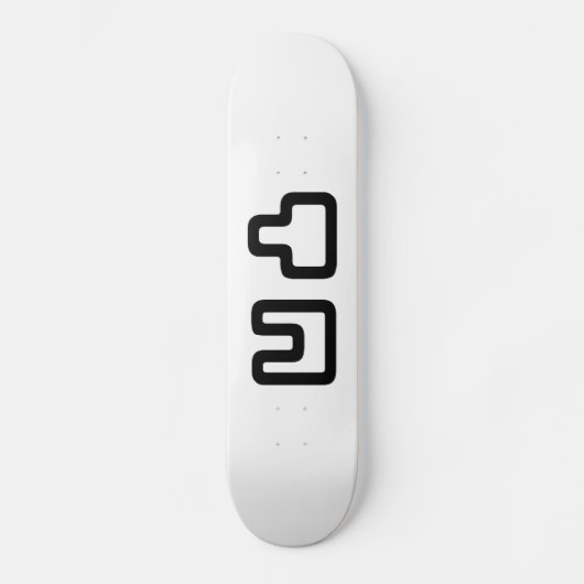 凹凸 Outotsu おうとつ Skateboard (Voorkant)