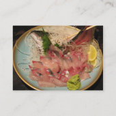 刺 身 VISITEKAARTJE (Achterkant)