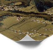 動植綵絵(2)梅花小禽図, 伊藤若冲 POSTER (Hoek)