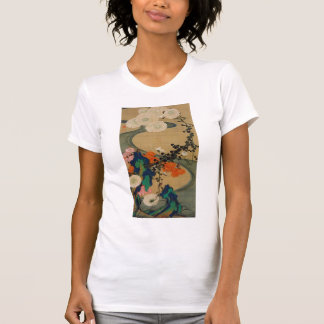 動 植 29)花 (2,8%, 綵 菊流絵水図伊,2% T-SHIRT
