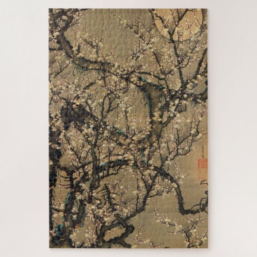 動 植 8) 梅 花綵 LEGPUZZEL (Verticaal)