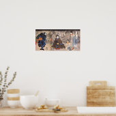 化 猫, 国 Monsterrokat, Kuniyoshi Poster (Keuken)