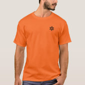 北海道 アイヌ柄 シャツ Hokkaido Ainu pattern T-shirt (Devant)