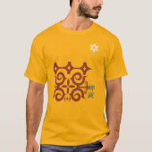 北海道 アイヌ柄 Hokkaido Ainu pattern T-shirt (Voorkant)