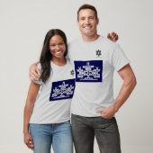 北海道 アイヌ柄 Hokkaido Ainu pattern T-shirt (Unisex)