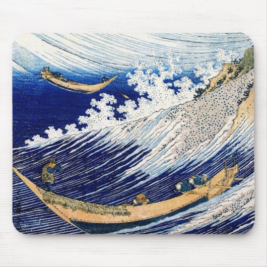 北 斎 Hokusai Ocean Waves Muismat (Voorkant)