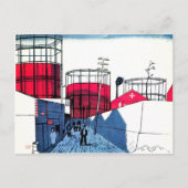 "千住タンク小 泉 癸 巳 男街 BRIEFKAART (Voorkant)