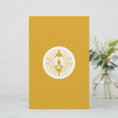 南部鶴 BRIEFPAPIER (Staand voorkant)