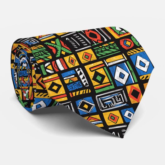 古代文字風ネクタイ STROPDAS (Opgerold)