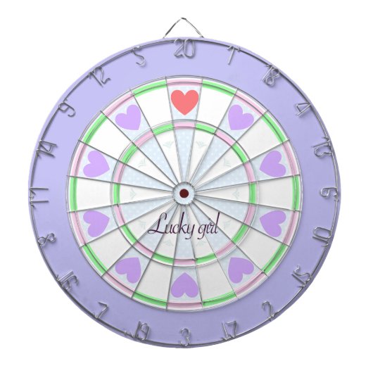 可愛いハート DARTBORD (Voorkant)