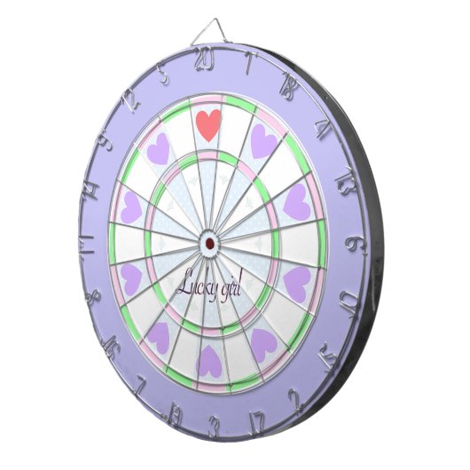 可愛いハート DARTBORD (Voorkant Rechts)
