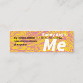 名刺 MINI VISITEKAARTJE (Achterkant)