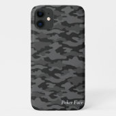 名前　カスタム　迷彩　（ダーク） Case-Mate iPhone CASE (Achterkant)