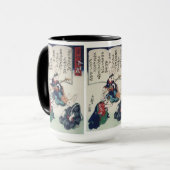 國 Ken Rabbit Epidemic Kuniyoshi Fine Art Mok (Voorkant links)