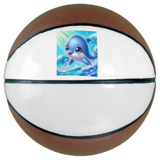 夏の日差しを浴びながら・・・イルカちゃん💛 BASKETBAL