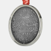 大阪市のマンホール METALEN ORNAMENT (Links)