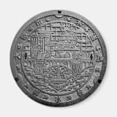 大阪市水道局排水栓のマンホール MAGNEET (Voorkant)